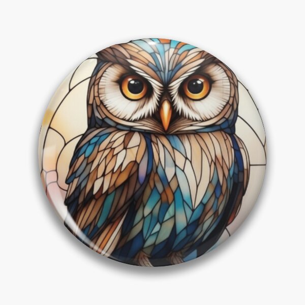 Item preview, Splash Ink, Stained Glass, Owl Edition 10 designed and sold by CharlieDesings.