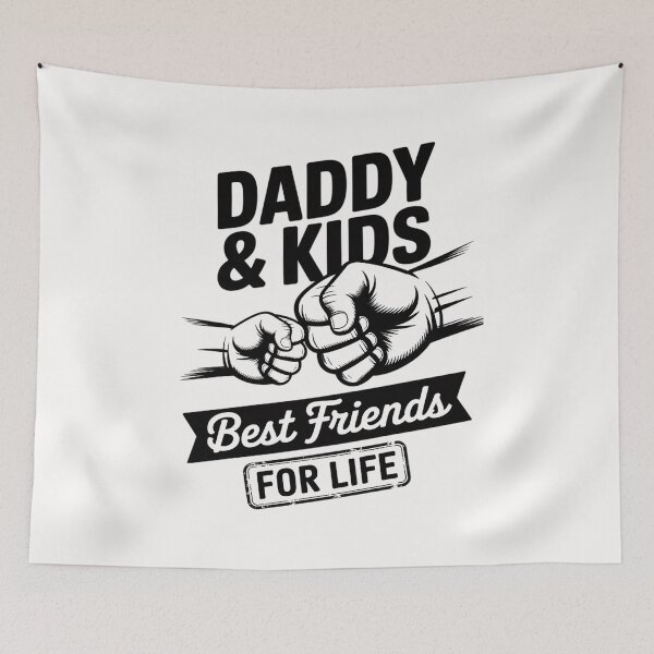 Item preview, Daddy & Kids Best Friends Fathers Day Womens Wider Cut designed and sold by GalaFunny.
