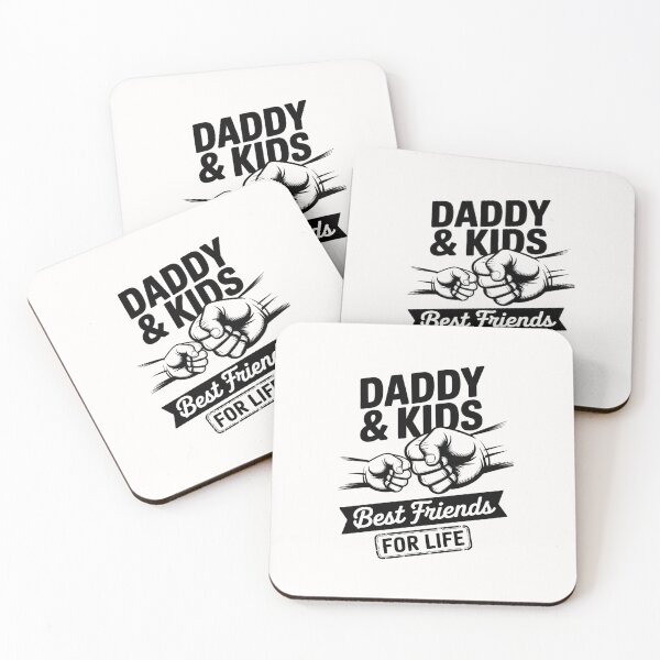Item preview, Daddy & Kids Best Friends Fathers Day Womens Wider Cut designed and sold by GalaFunny.