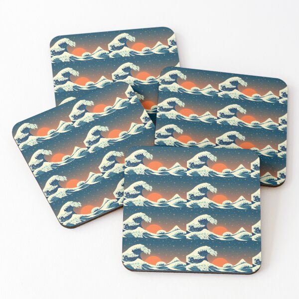 Item preview, Japanese Christmas waves art designed and sold by AntonioJ8.