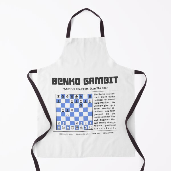 Item preview, BENKO GAMBIT Chess T-Shirt | Sacrifice The Pawn. Own The File. designed and sold by Sorcend.