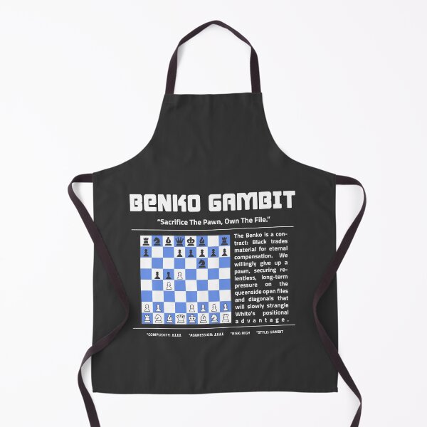 Item preview, BENKO GAMBIT Chess T-Shirt | Sacrifice The Pawn. Own The File. designed and sold by Sorcend.