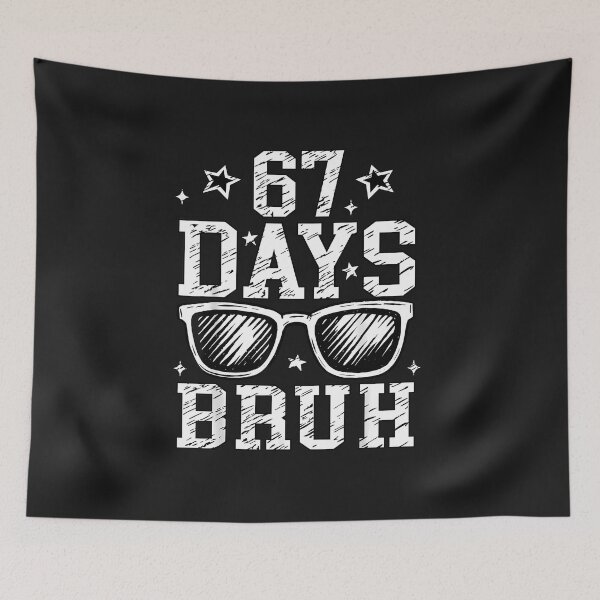 Item preview, Bruh 67 Days Of School 67Th Day Of School Sunglasses Boys designed and sold by diyoor.