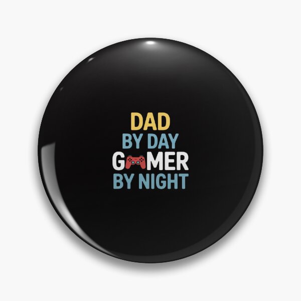 Item preview, Dad By Day Gamer by Night designed and sold by GalaFunny.