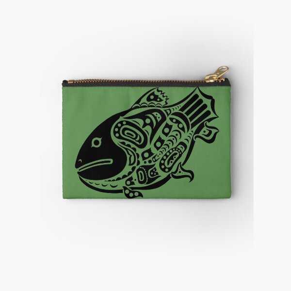 Item preview, Salmon Haida Native American Animal Crest designed and sold by YuckyCat.
