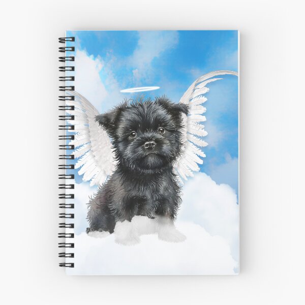 Item preview, Affenpinscher Angel Dog with Wings and Halo designed and sold by SalonOfArt.