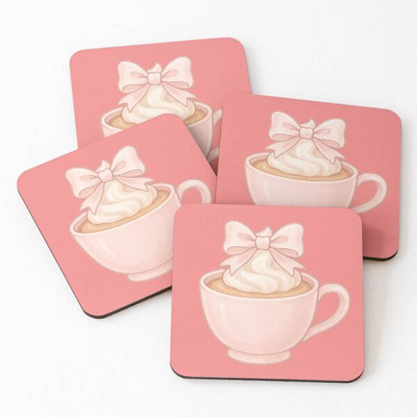 Item preview, Parisian Bow Latte designed and sold by CraftedHome.