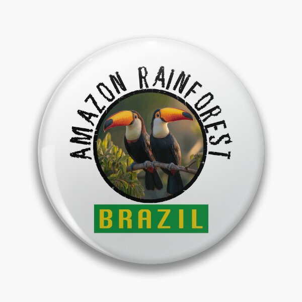 Artikelvorschau, Amazonas-Regenwald – Brasilien (mit schwarzer Schrift) entworfen und verkauft von VelvetRoom.