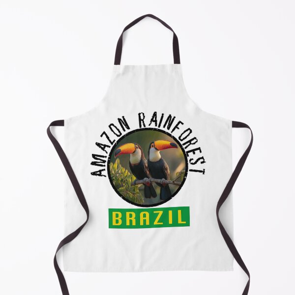 Item preview, Amazon Rainforest - Brazil (with Black Lettering) designed and sold by VelvetRoom.