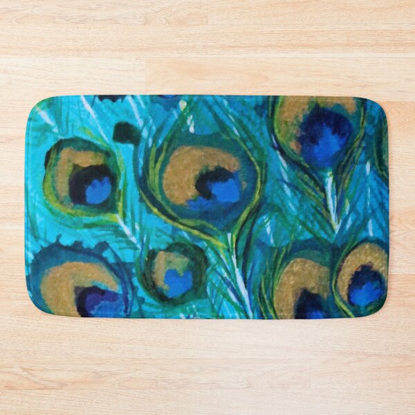 Item preview, Peacock Feather Painting designed and sold by Nicola Morgan.