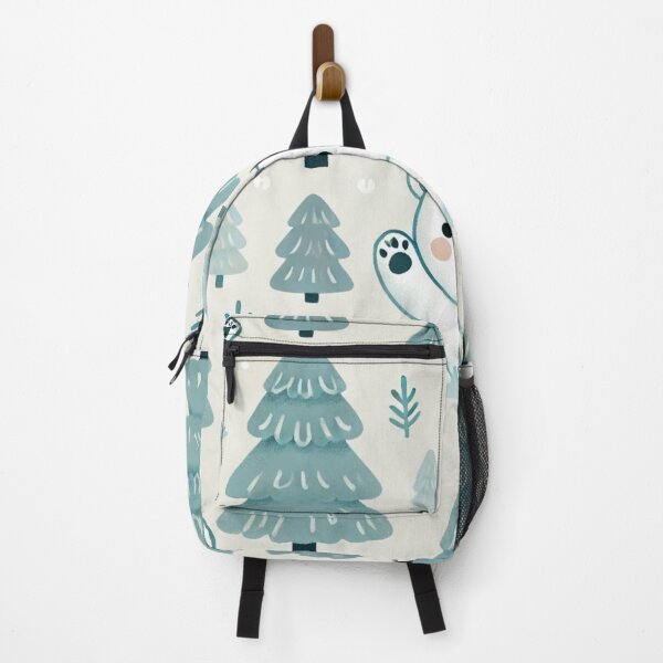 Item preview, Frosty Forest Peekaboo Cubs – Christmas Seamless Pattern designed and sold by Dream Bloom Gallery.