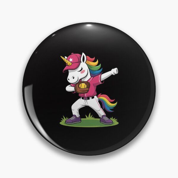Artikelvorschau, Dabbing Unicorn Softball Mädchen Frauen Kinder Jugend Kleinkind Teenager entworfen und verkauft von GalaFunny.