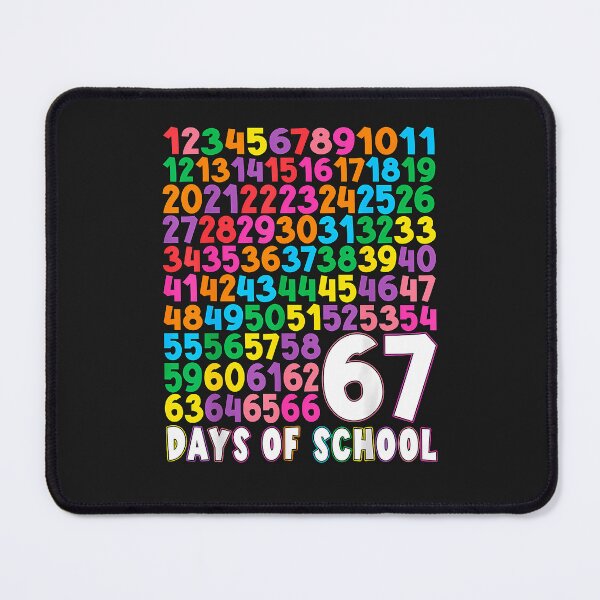 Item preview, 67 Days Of School Happy 67Th Day Math Numbers Kid Boys Girls designed and sold by diyoor.