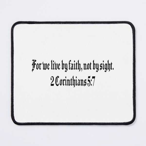 Item preview, 2 Corinthians 5:7 designed and sold by McFleur's Lens.
