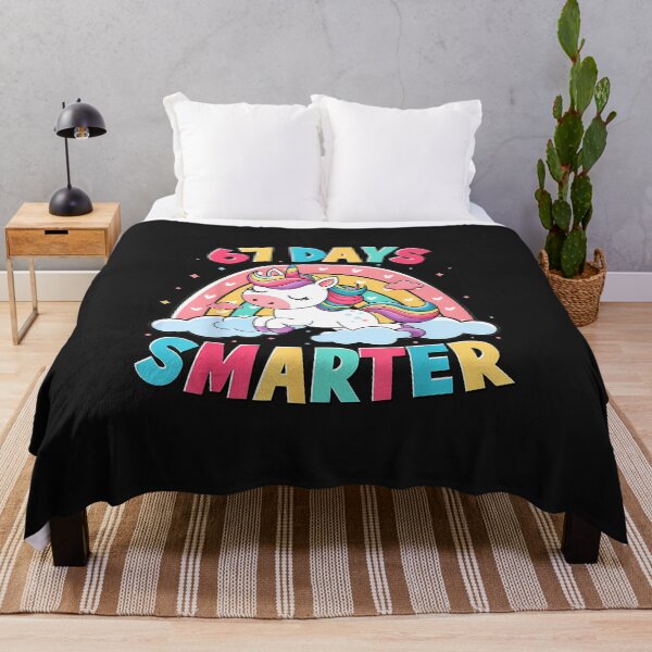 Item preview, Funny 67 Days Smarter Unicorn Six Seven Boy Girl Teacher designed and sold by diyoor.