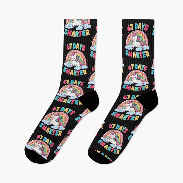 Item preview, Funny 67 Days Smarter Unicorn Six Seven Boy Girl Teacher designed and sold by diyoor.