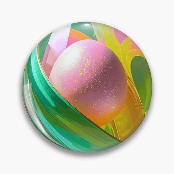 Item preview, Color Sphere Oasis – Radiant Glass Form designed and sold by NizuCaCi.