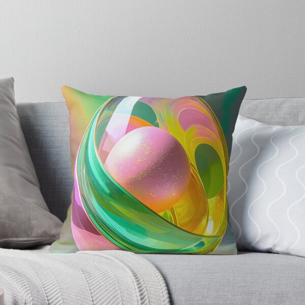 Item preview, Color Sphere Oasis – Radiant Glass Form designed and sold by NizuCaCi.