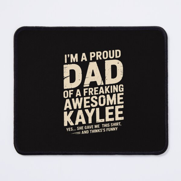 Item preview, Custom Men Birthday Son Daughter Christmas For Him Dad Of KAYLEE Gift Father's Day Personalized Name Joke designed and sold by GalaFunny.