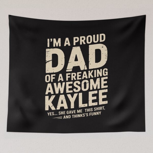 Item preview, Custom Men Birthday Son Daughter Christmas For Him Dad Of KAYLEE Gift Father's Day Personalized Name Joke designed and sold by GalaFunny.