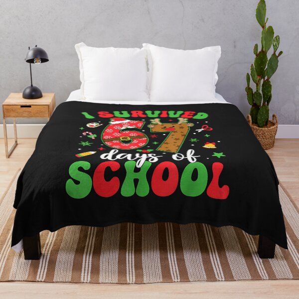 Item preview, Happy 67Th Day Of School Funny Christmas 67 Meme Six Seven designed and sold by diyoor.