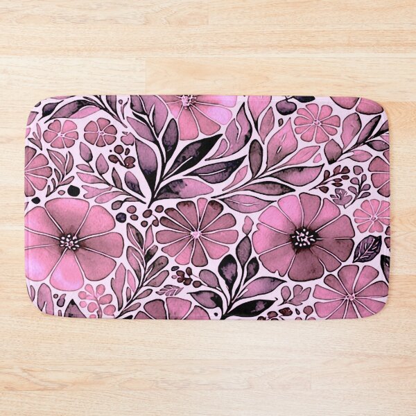 Item preview, Flower Pattern in Pink and Magenta designed and sold by ViaARTfactory.