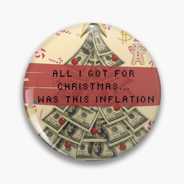 Item preview, Christmas Inflation Meme | Money Tree Design | Cynical Pattern Gift Idea designed and sold by CarolynT95.