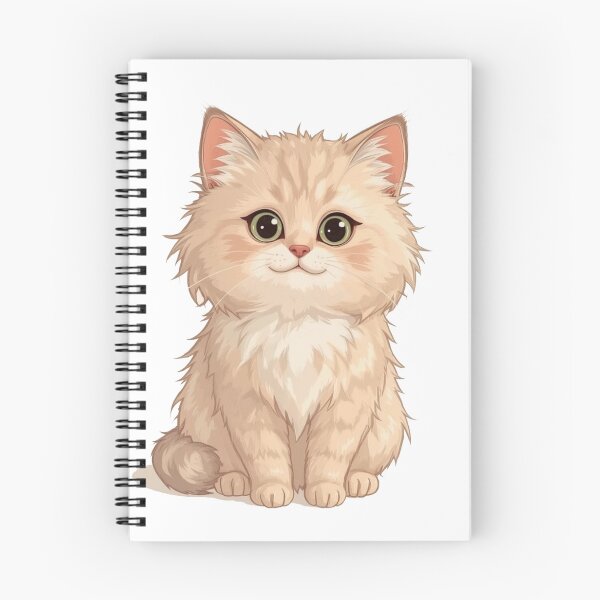 Item preview, Cute Fluffy Cartoon Cat3 designed and sold by Zoa220.