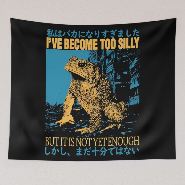 Item preview, I'll Become Too Silly Frog T-Shirt designed and sold by GenioFin.