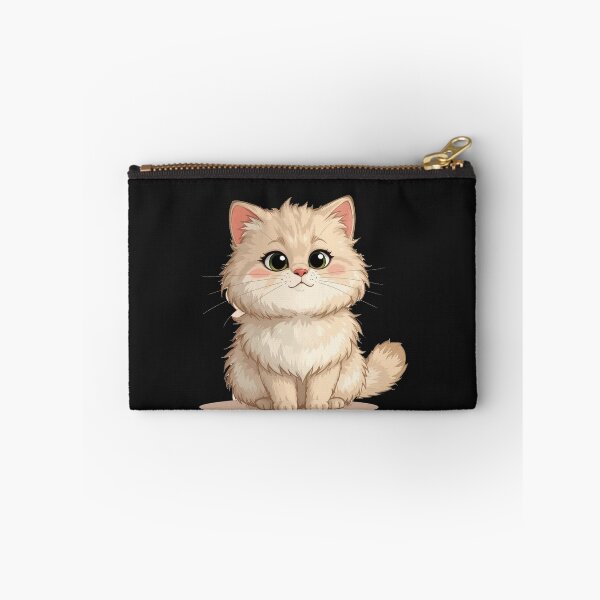 Item preview, Fluffy Cartoon Cat Artwork designed and sold by Zoa220.