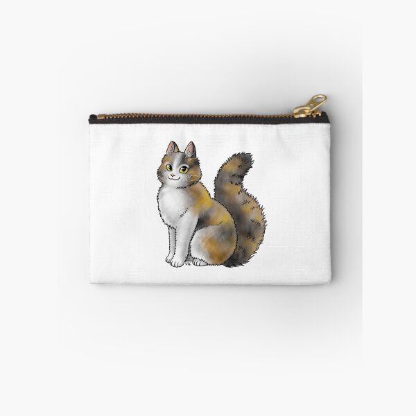 Item preview, Cat - LaPerm - Dilute Calico designed and sold by Jennifer Stolzer.