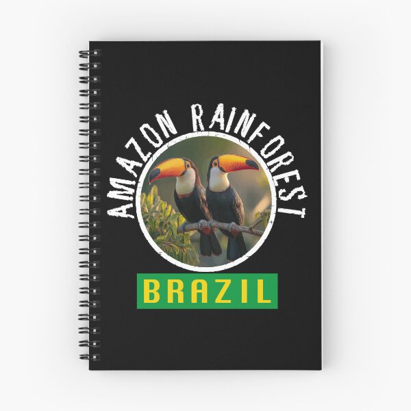 Artikelvorschau, Amazonas-Regenwald – Brasilien (mit weißer Schrift) entworfen und verkauft von VelvetRoom.