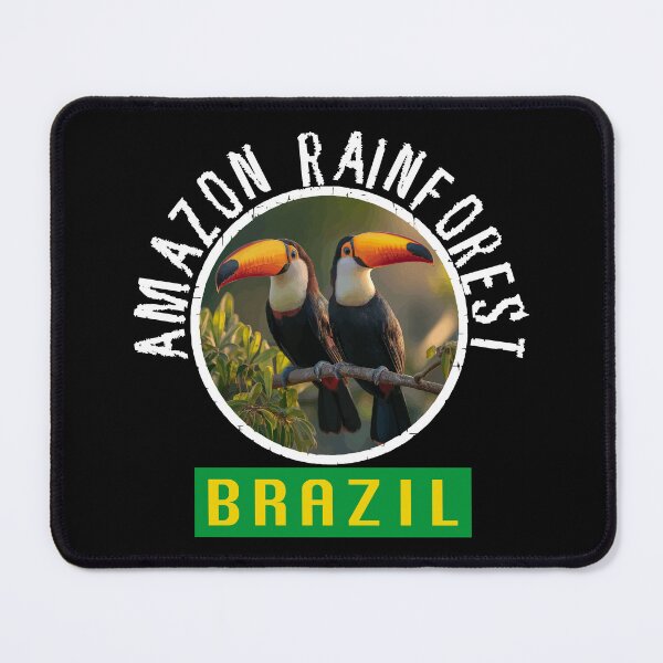 Item preview, Amazon Rainforest - Brazil (with White Lettering) designed and sold by VelvetRoom.