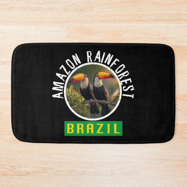 Item preview, Amazon Rainforest - Brazil (with White Lettering) designed and sold by VelvetRoom.
