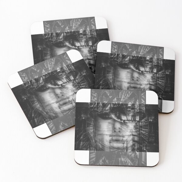 Item preview, Plus-Urban Grunge -Black and White Statement Art designed and sold by Pink&Blue  @pink.and.blue_studio.
