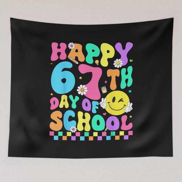 Item preview, Happy 67Th Day Of School 67 Days Of School Kids Boys Girls designed and sold by TalalosART.