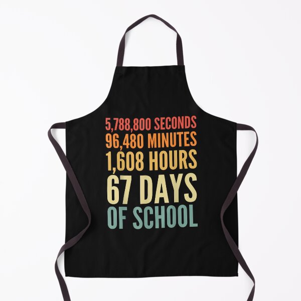 Item preview, 67Th Day Of School 80S Retro Funny 67 Teachers Students Meme designed and sold by TalalosART.