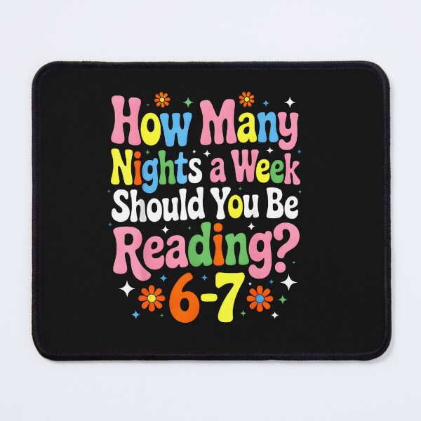 Item preview, How Many Nights A Week Should You Be Reading 67 Meme designed and sold by TalalosART.