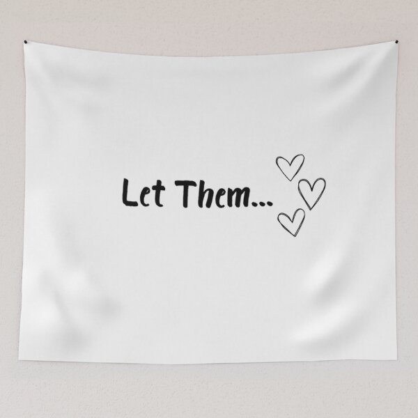 Item preview, Let Them – Minimalist Heart Design designed and sold by MaryJoyWorld.