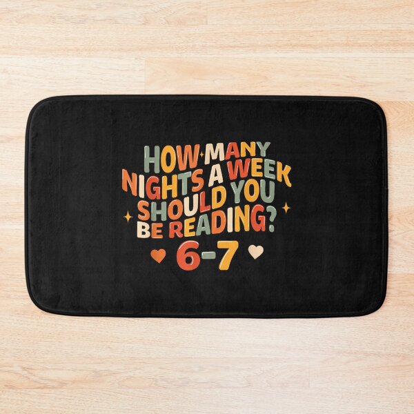Item preview, How Many Nights Reading 67 Humor Meme Six Seven Teacher 6 7 designed and sold by TalalosART.