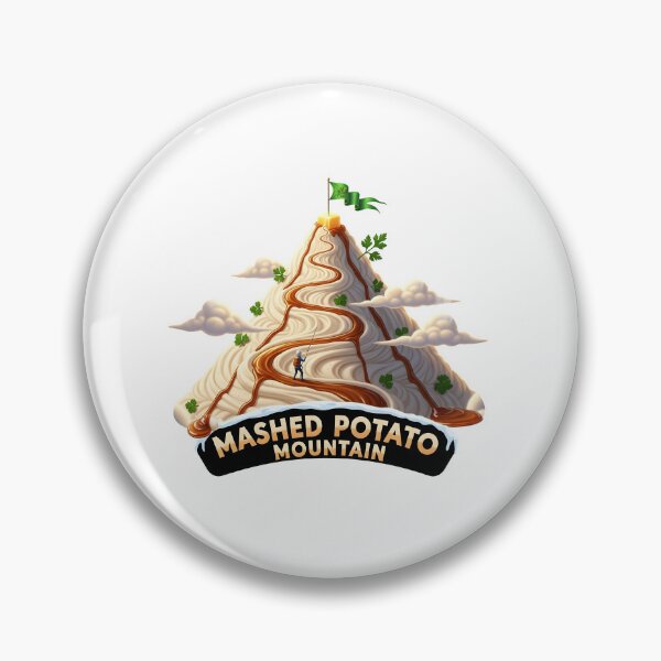 Item preview, Mashed Potato Mountain – Epic Food Adventure designed and sold by Dazzle-Sizzle.