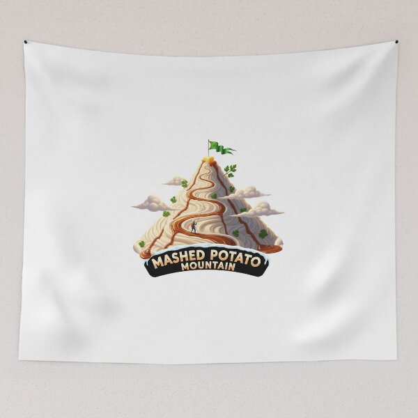 Item preview, Mashed Potato Mountain – Epic Food Adventure designed and sold by Dazzle-Sizzle.