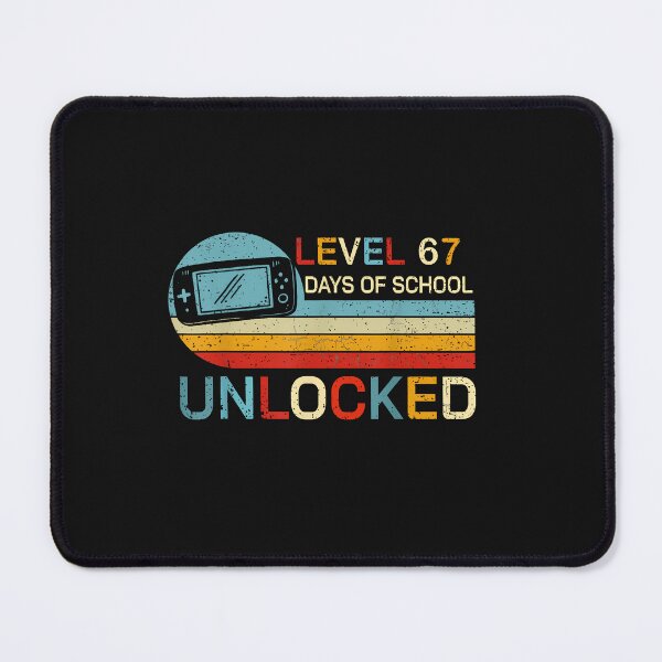 Item preview, Level 67 Days Of School Unlocked Happy 67Th Day Of School designed and sold by TalalosART.
