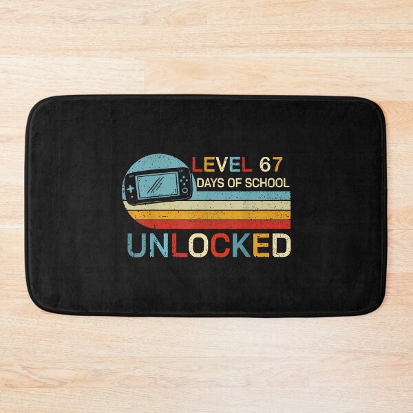 Item preview, Level 67 Days Of School Unlocked Happy 67Th Day Of School designed and sold by TalalosART.