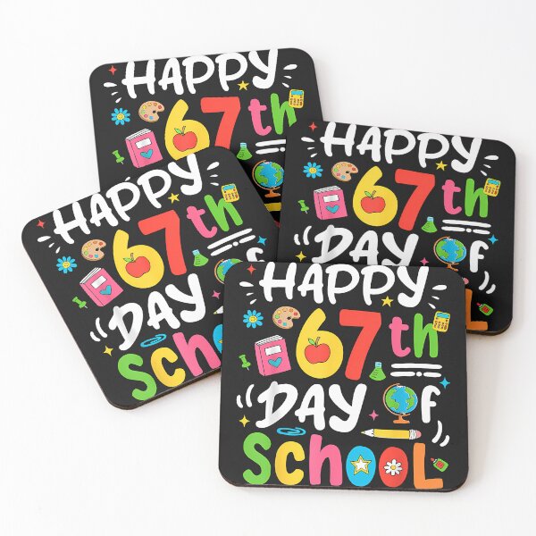 Item preview, Happy 67Th Day Of School Meme 67 Days Of School Girls Kids designed and sold by TalalosART.