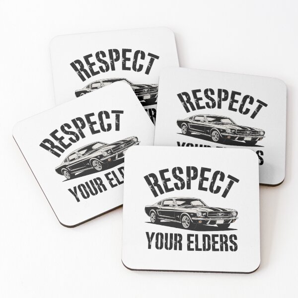Item preview, Car - Respect Your Elders Muscle Car designed and sold by Silicula.