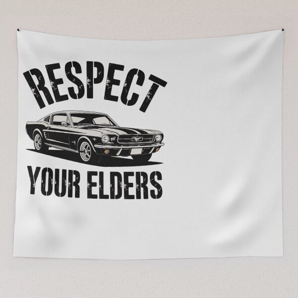 Item preview, Car - Respect Your Elders Muscle Car designed and sold by Silicula.