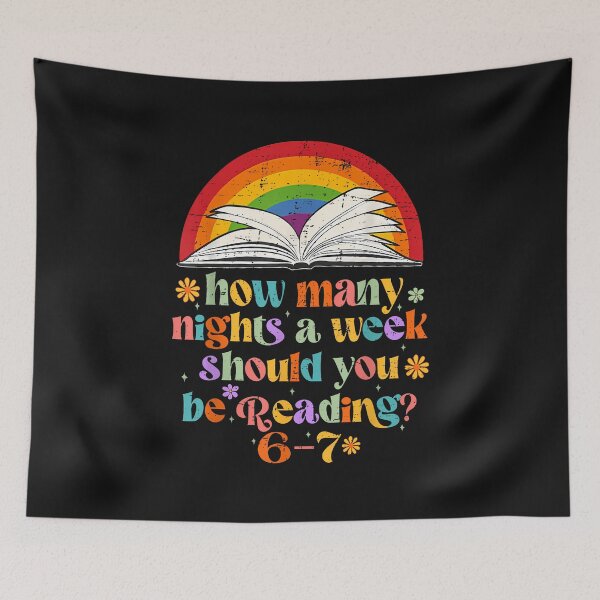 Item preview, Vintage Reading 67 Six Seven Meme English Teacher Book Lover designed and sold by TalalosART.