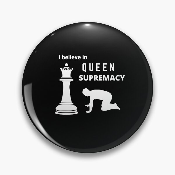 Item preview, I BELIEVE IN QUEEN SUPREMACY Chess T-Shirt designed and sold by Sorcend.