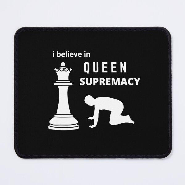 Item preview, I BELIEVE IN QUEEN SUPREMACY Chess T-Shirt designed and sold by Sorcend.